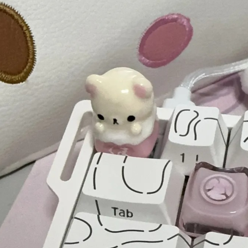 Desk Setup Editing - Кавайные кейкапы Rilakkuma: Механические клавиши с