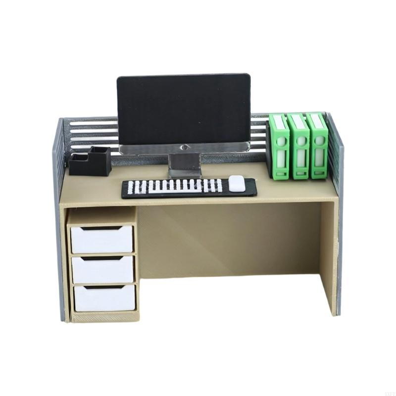 Desk Setup Natural - Миниатюрный настольный набор для коллеги, включающий