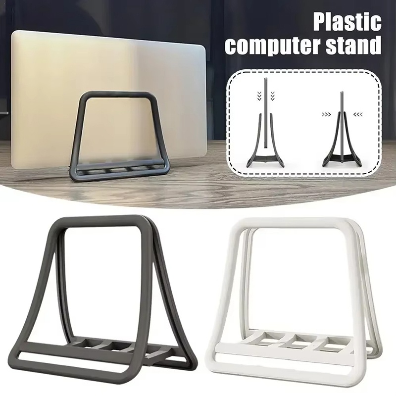 Desk Setup Mac - Противоскользящая вертикальная подставка для ноутбука, съемная