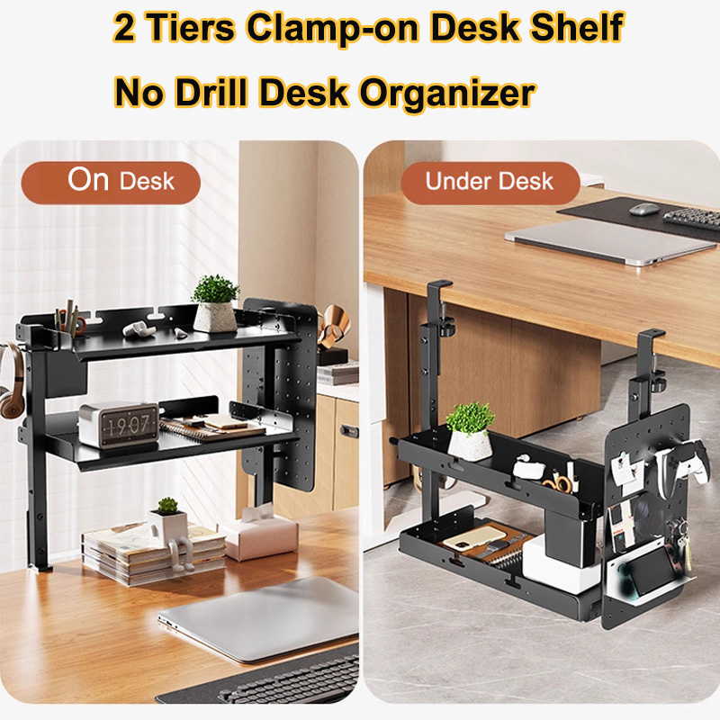 Настольный органайзер-полка на – обзор и цена Desk Setup Productivity