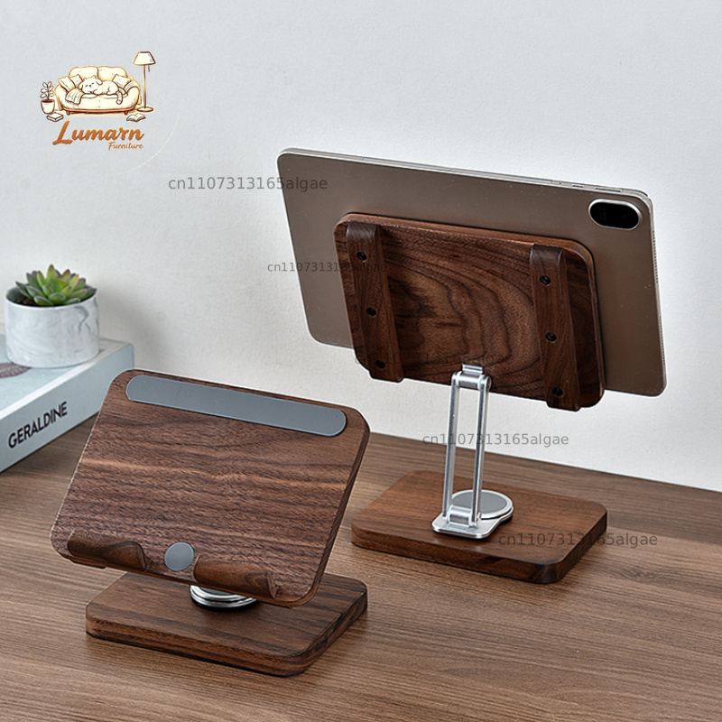 Подставка для iPad из черного  – обзор и цена Desk Setup With Ipad