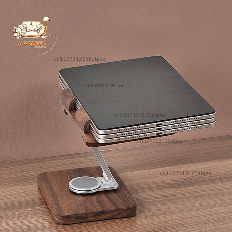 Подставка для iPad из черного  – обзор и цена Desk Setup With Ipad
