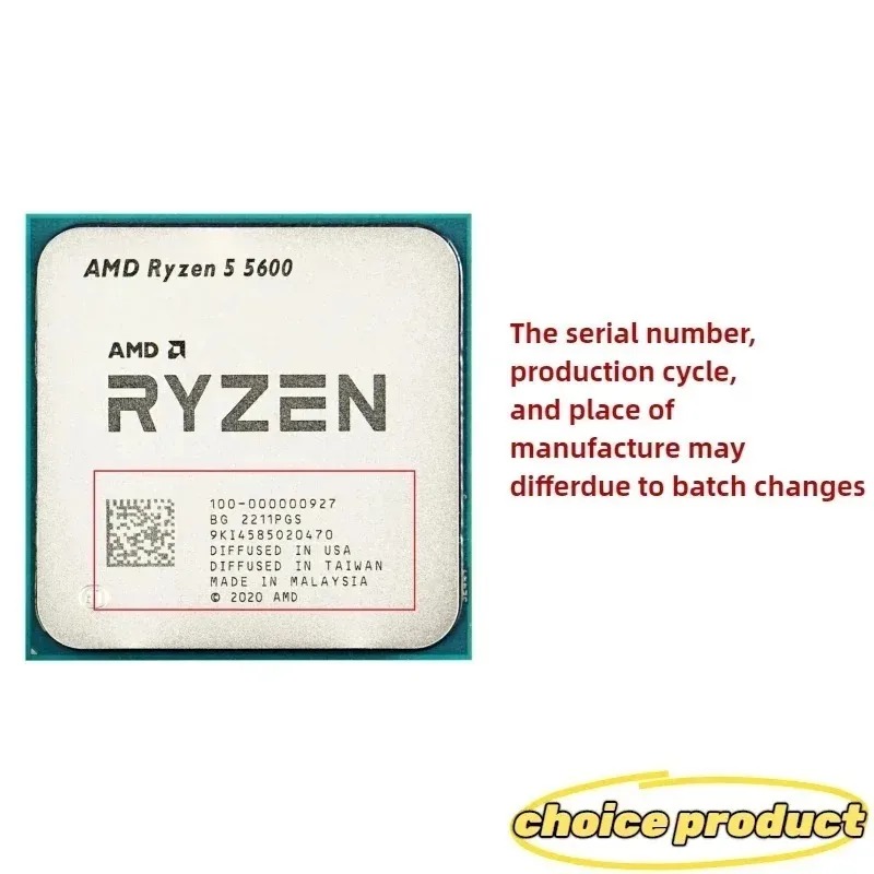 AMD Ryzen 5 5600 100% новый ор – обзор и цена Amd Cpu Ryzen 5