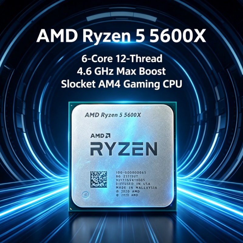 AMD R7... Ryzen 5 5600X Настол – обзор и цена Amd Cpu Ryzen 5