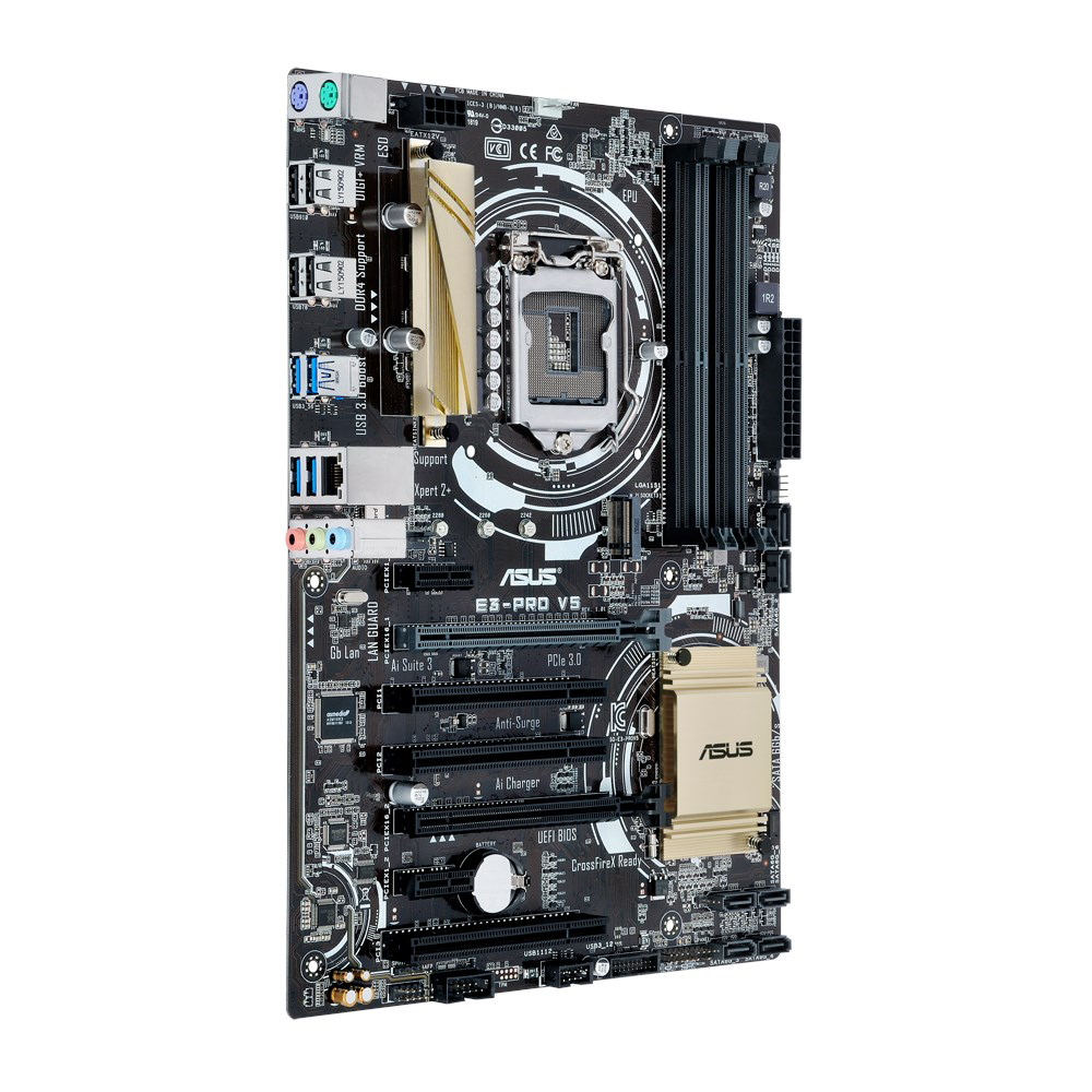 Материнская плата Asus E3-PRO  – обзор и цена Intel Cpu Core I7