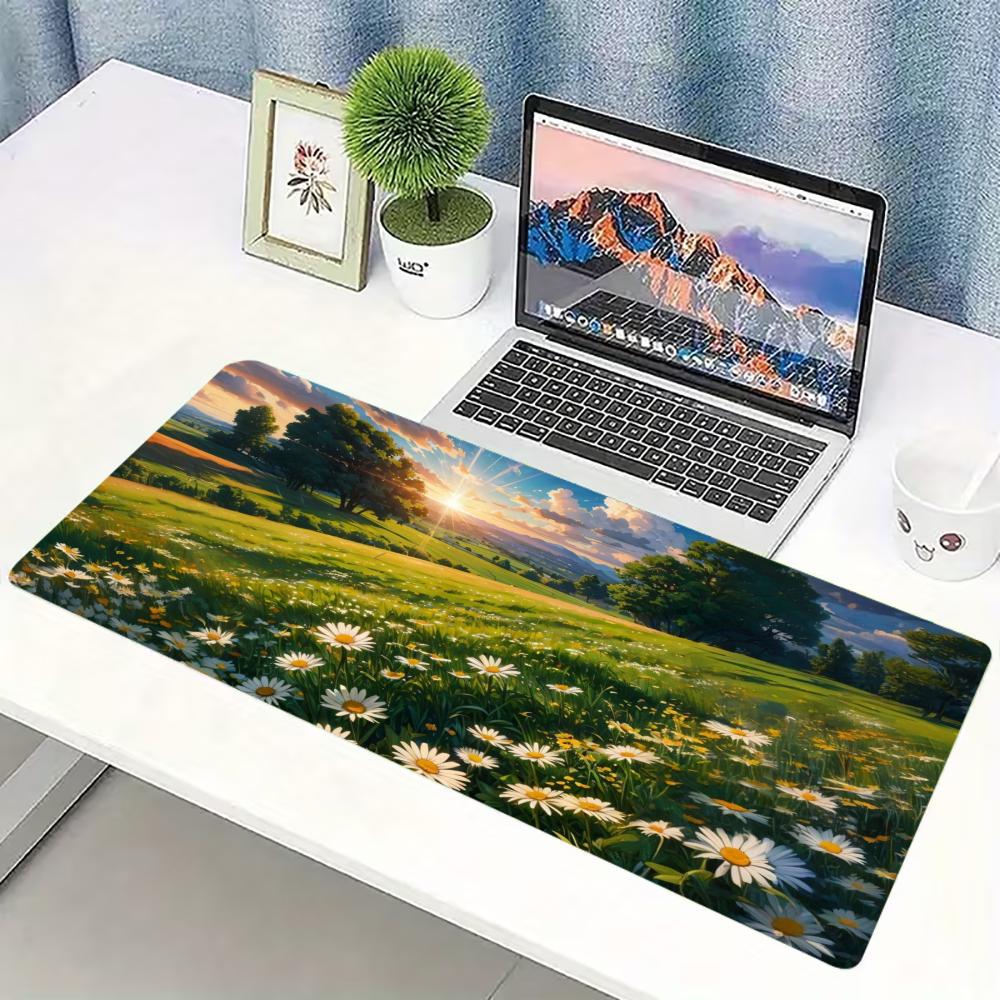 Большой игровой коврик для мыш – обзор и цена Desk Setup Natural