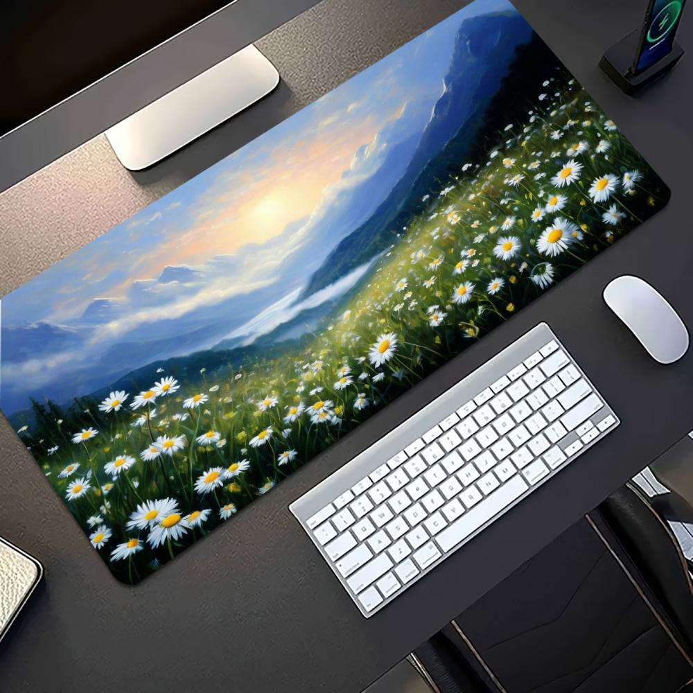 Большой игровой коврик для мыш – обзор и цена Desk Setup Natural