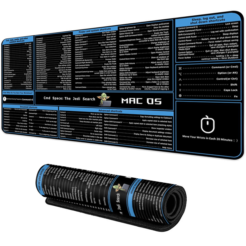 Коврик для мыши EXCO Shortcut  – обзор и цена Desk Setup Mac