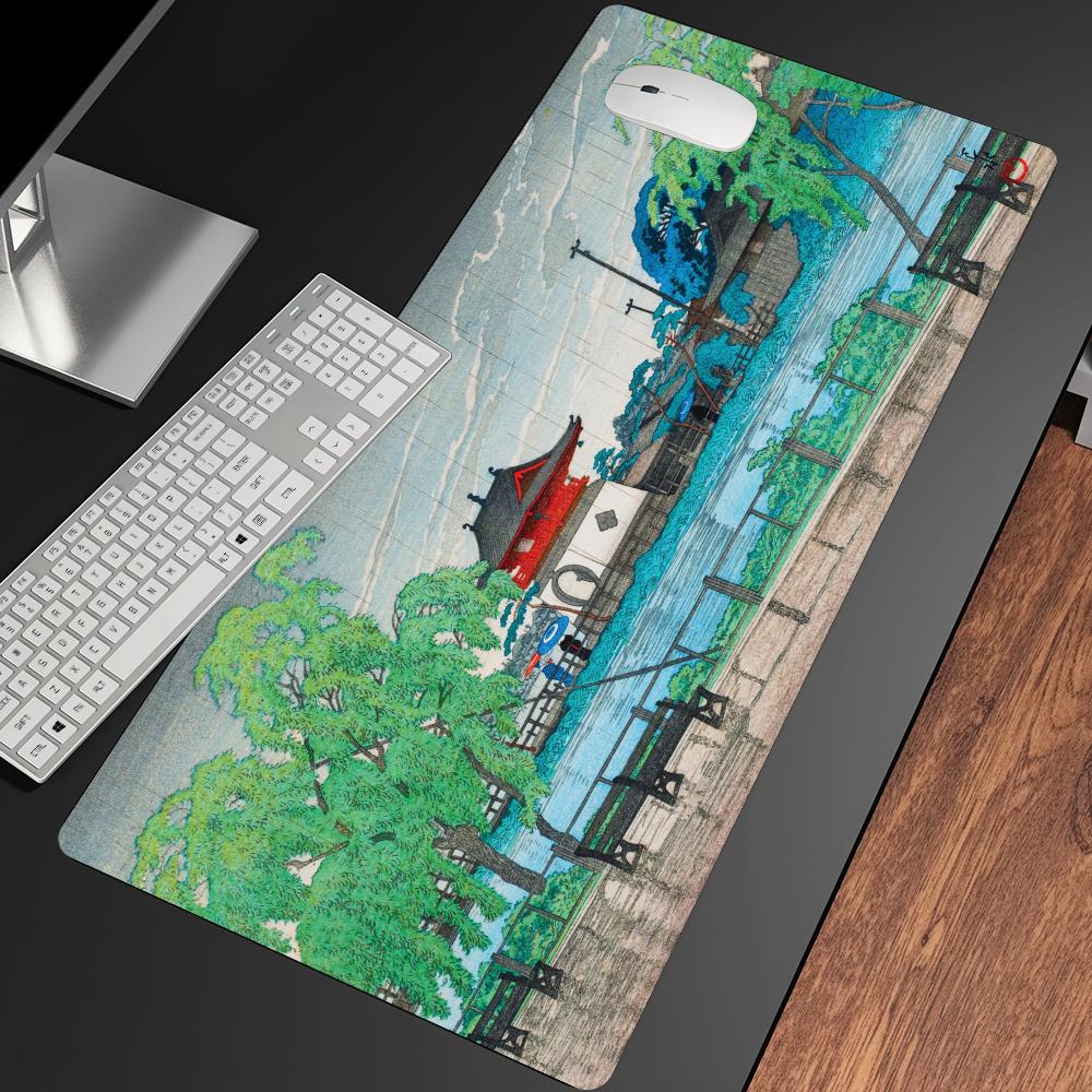 Коврик для мыши «Дождь у пруда – обзор и цена Desk Setup At Office