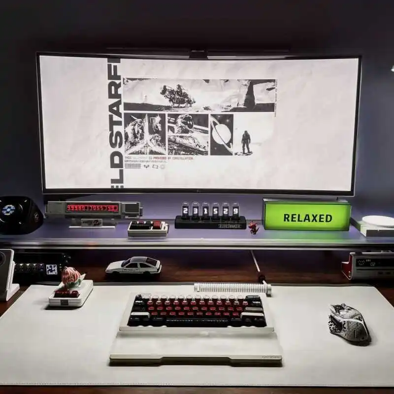 Алюминиевая подставка для мони – обзор и цена Desk Setup Productivity
