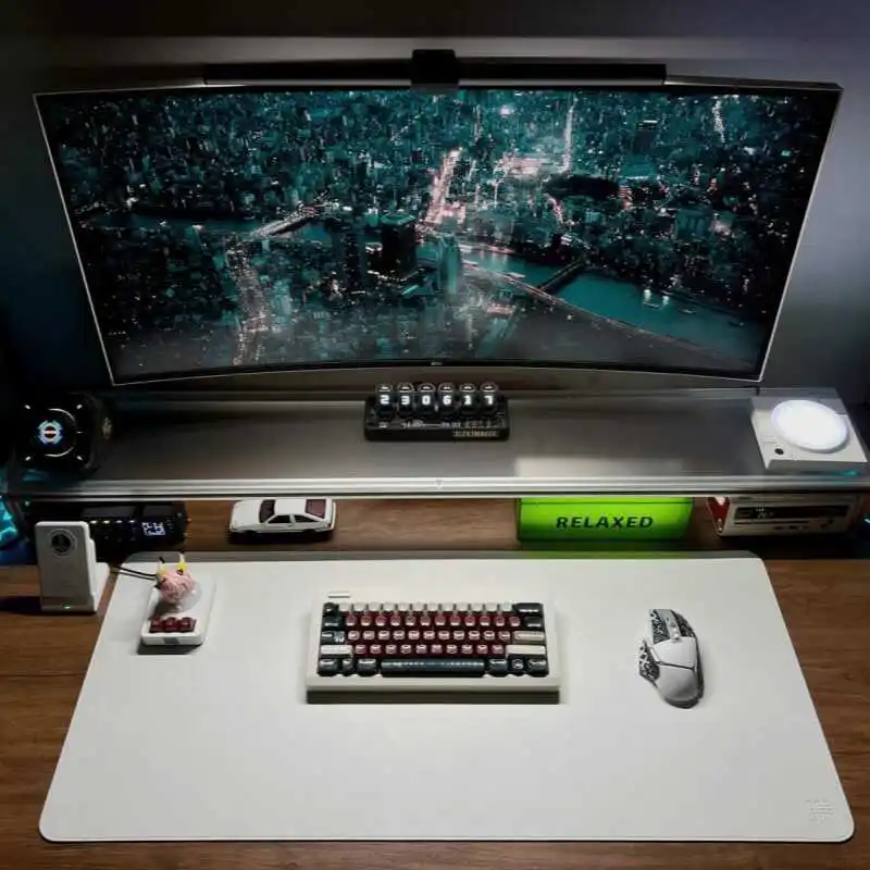 Алюминиевая подставка для мони – обзор и цена Desk Setup Productivity